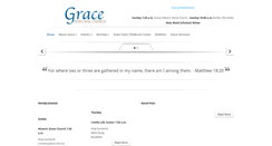 Desktop Screenshot of graceelkridge.org